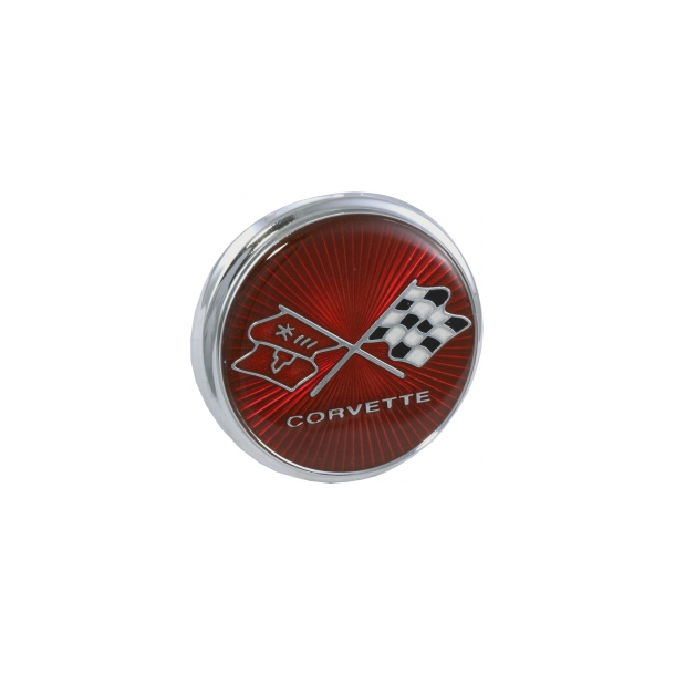 Corvette Front Emblem, Sunburst, 1975-1976 