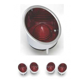 Corvette baglygte st komplet 1961-1962 