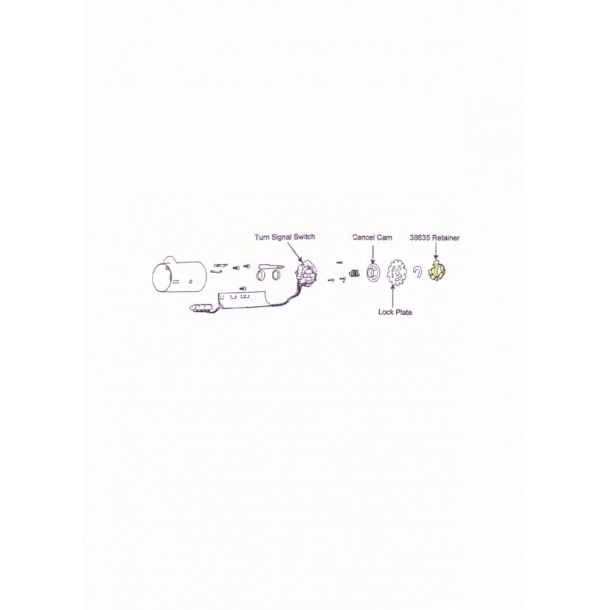 Horn Contact Retainer, 1970-1989 Corvette