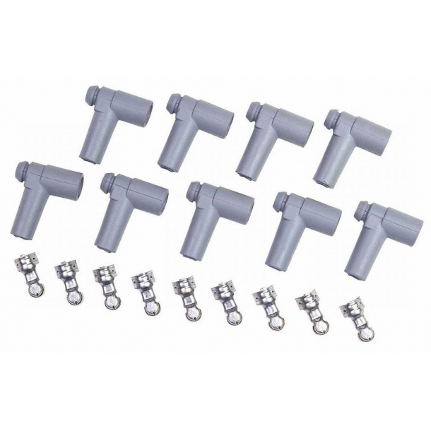 Distributor Boots Gray, HEI, 90 Degree Boots