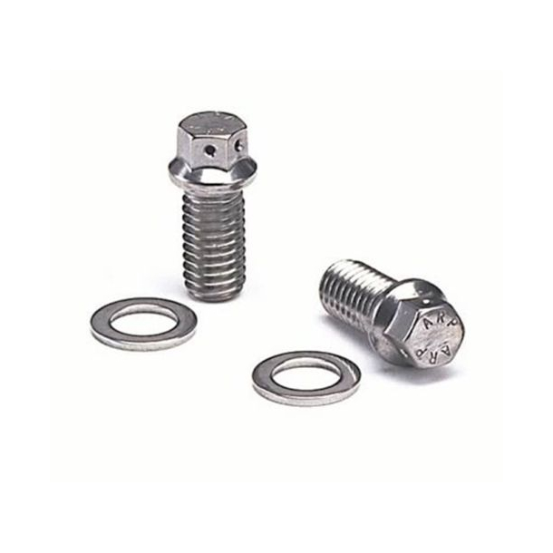 Chevrolet SB header bolt kit Stainless steel