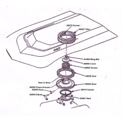 Corvette Air Cleaner Stud 1964-74 