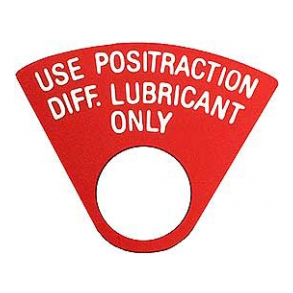 Corvette Posi-Traction mrkat 1965-1972 