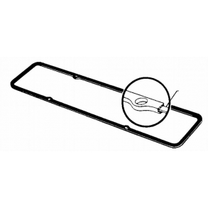 Chevrolet SB Valvecover gaskets steel core 1955-86