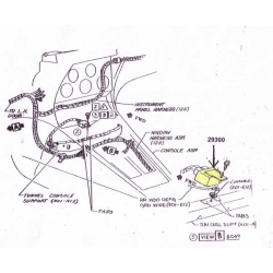Corvette Rel til el-ruder 1968-78