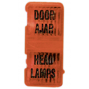 Corvette Door Ajar Warning Lens 1969-71