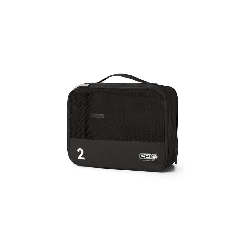 Travel Accessories 4.0 Packing cubes 4pcs set_black Pakkeposer