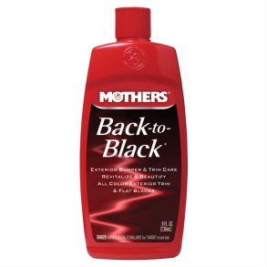 Mothers Back-To-Black til alle farver Exterior Bumper And Trim Care - til alt udv sort plast (06108)