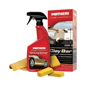 Mothers California Gold Clay Bar Paint Saving Systems - lakrens-st i hjeste kvalitet  (07240)