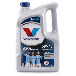 Valvoline Motorolie 5W40 Synpower MST C3 Fuldsyntetisk 5L VA042872386