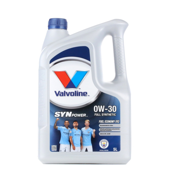 Valvoline Motorolie Syn Power 0W30 Fuldsyntetisk 5 liter (V881636)
