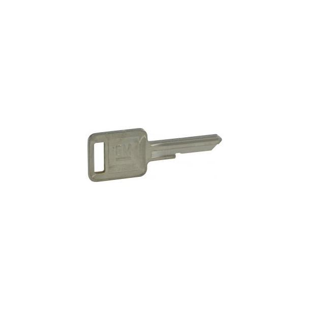 GM Key blank, Square ore Oval 1968-1982