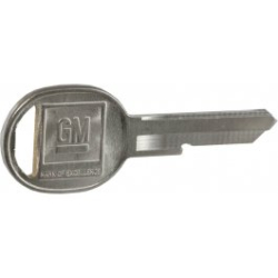 GM Key blank, Square ore Oval 1968-1982