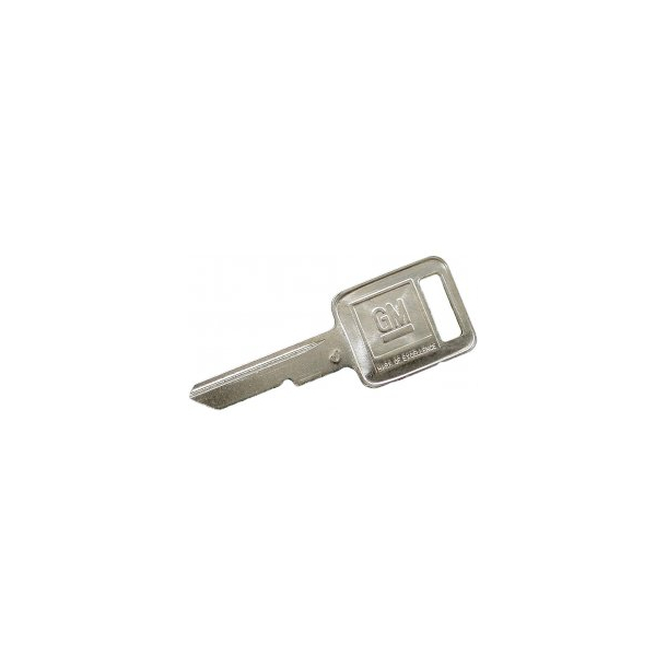 GM Key blank, Square ore Oval 1968-1982
