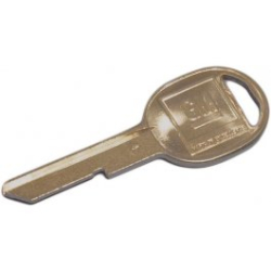 GM Key blank, Square ore Oval 1968-1982