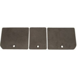 Corvette Rear compartment fiber door set 1968-1982